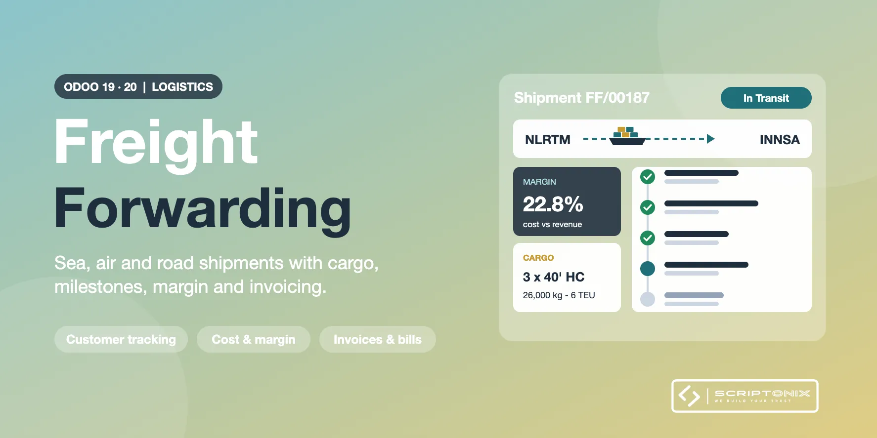 Freight Forwarding for Odoo 19.0 & 20.0