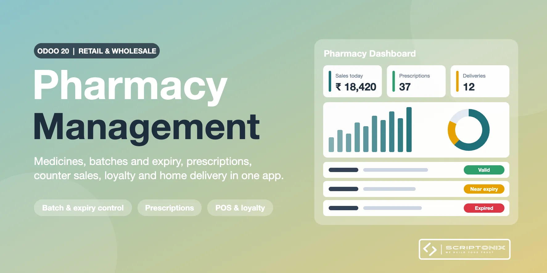 Pharmacy Management for Odoo 19.0 & 20.0