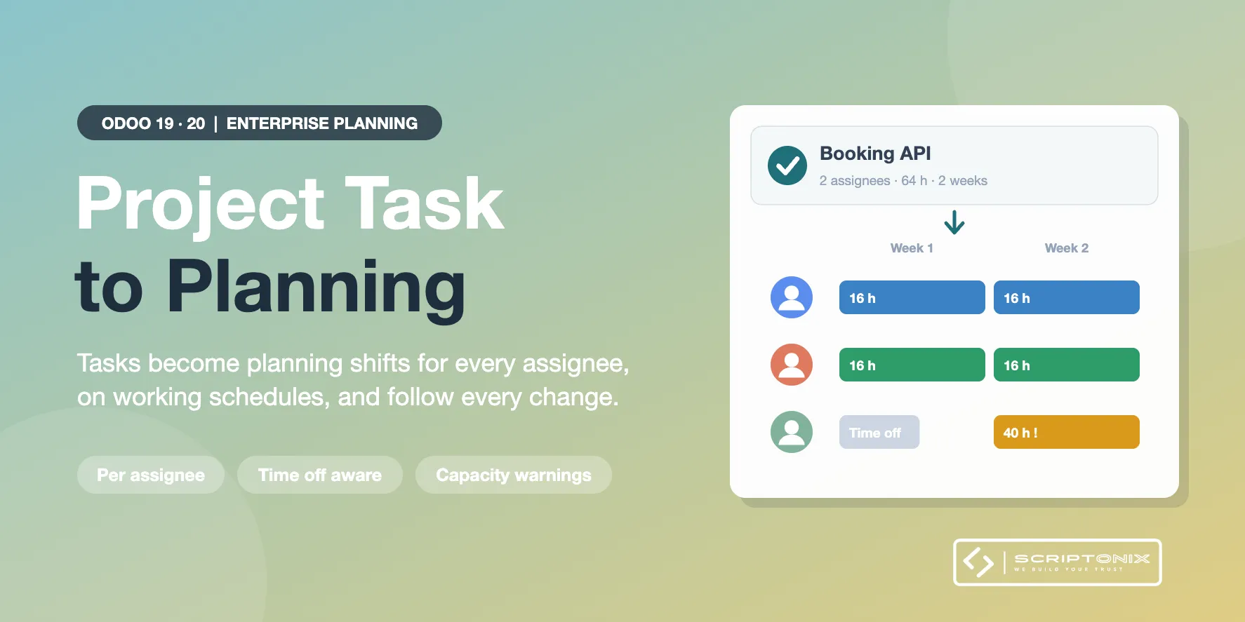 Project Task to Planning for Odoo 19.0 & 20.0